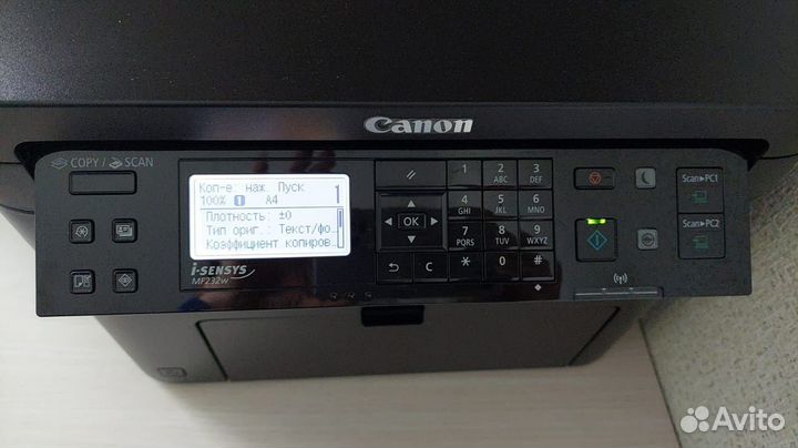 Мфу Canon i-sensys MF232w, сост.нового