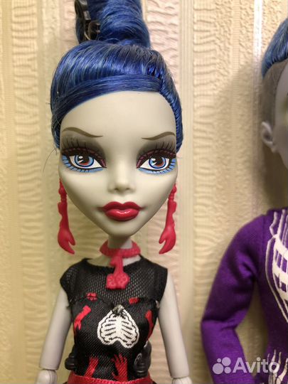 Monster high Гулия и Слоу Мо