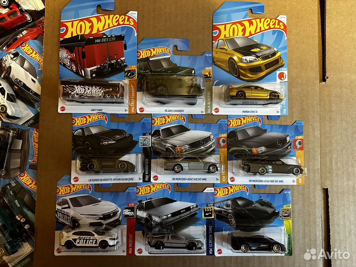 Модели машинок hot wheels