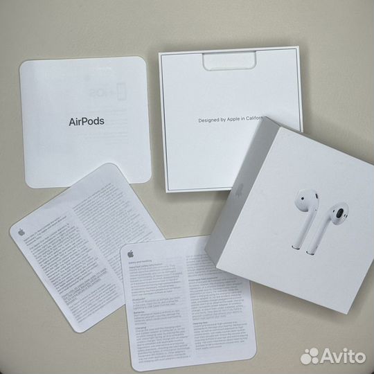 Наушники apple airpods 2 оригинальные