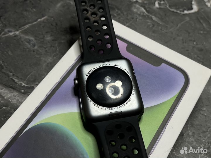 Часы Apple Watch 3 42 mm 96 акб