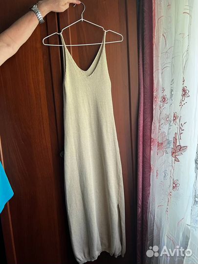 Платье вязаное женское ручная работа