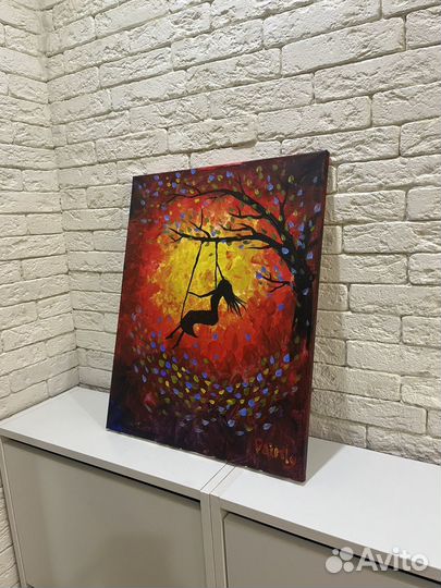 Картина маслом на холсте