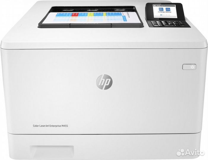 Принтер лазерный HP Color LaserJet Pro M455dn (3PZ