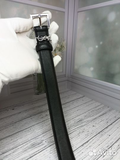 Ремень Ysl женский натуральная кожа премиум люкс