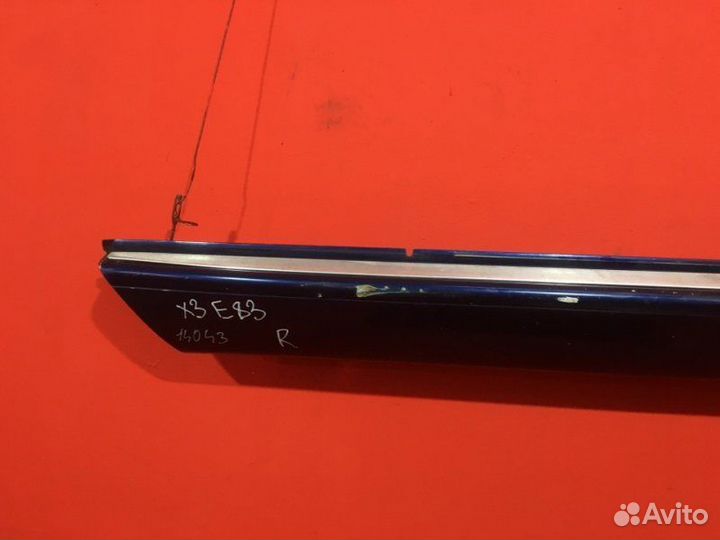 Молдинг / накладка правый Bmw X3 E83 3.0 M54B30