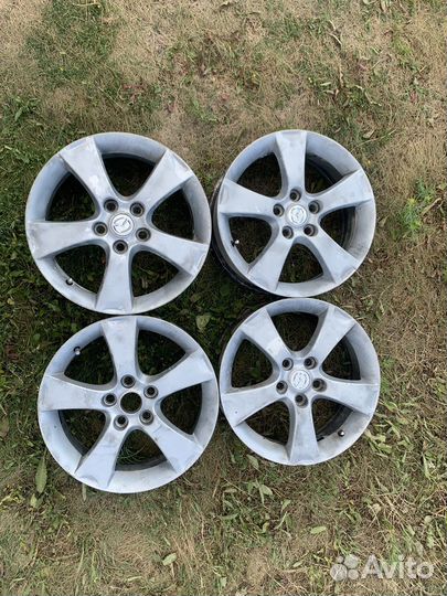Литые диски r17 5x114 3 бу Mazda оригинал
