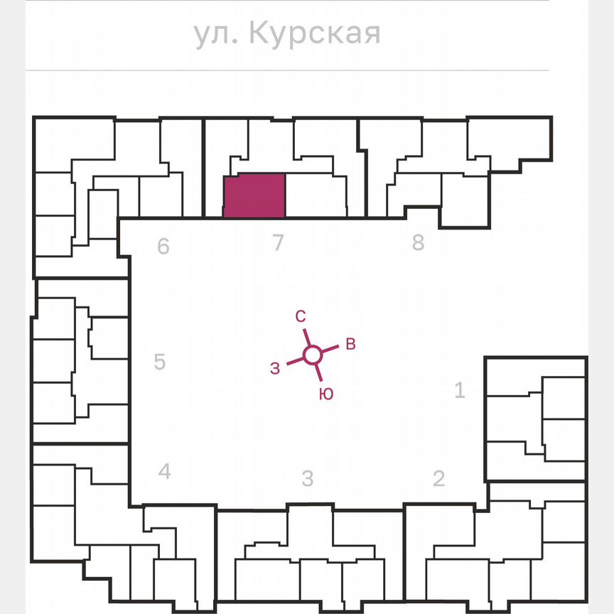 2-к. квартира, 57,7 м², 8/10 эт.