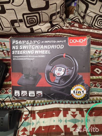 Игровой руль defender morex