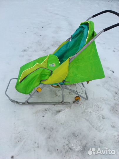 Санки-коляска 