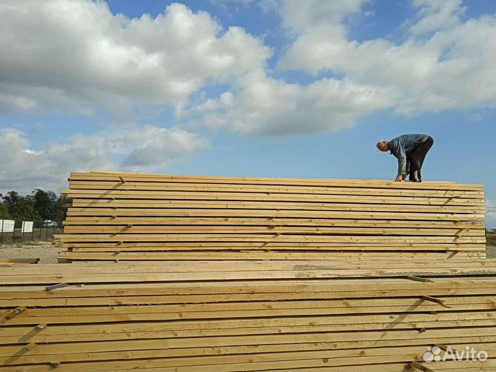 Доска дюймовая, сорт 1, ГОСТ, сосна