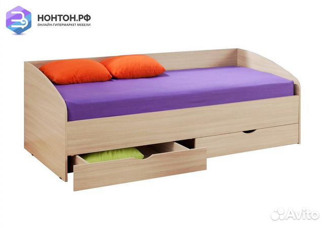 Кровать детская Соня дуб сонома