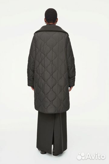 Куртка COS стёгная С ребристым воротником