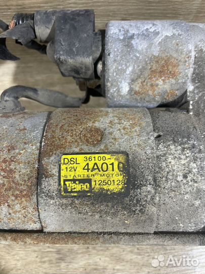 Стартер Киа Соренто 1 BL 2,5D D4CB