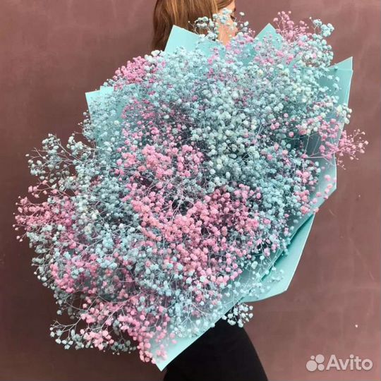 Букеты и композиции из гипсофилы