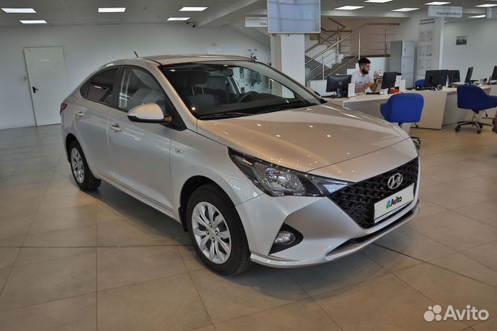 Hyundai Solaris 1.6 МТ, 2021, 27 000 км