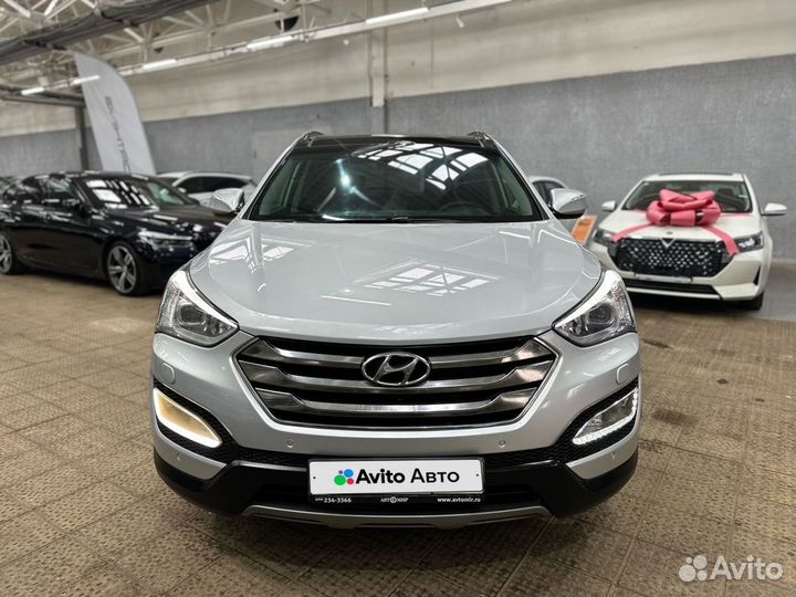 Hyundai Santa Fe 2.2 AT, 2013, 169 440 км