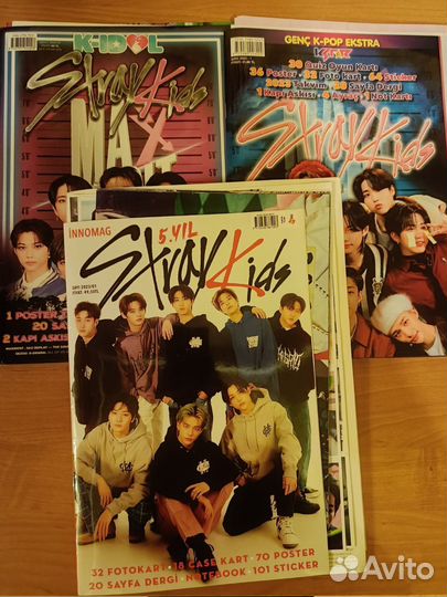 Журналы турецкие Stray Kids