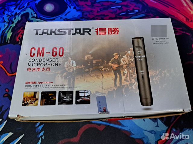 Микрофон takstar cm-60