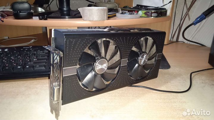 Sapphire RX 580 nitro+ OC 8Гб