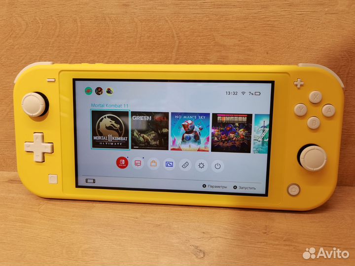 Nintendo switch lite с играми
