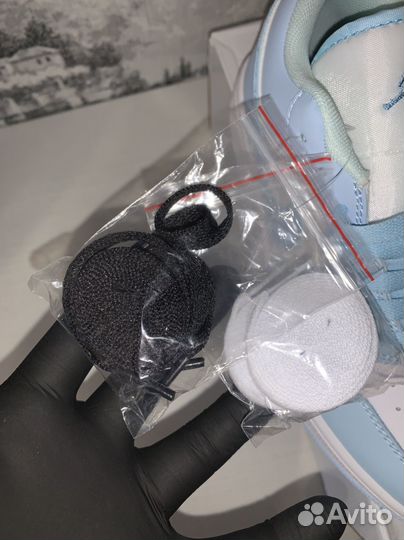 Nike Air Jordan 1 Low White Ice Blue (W)