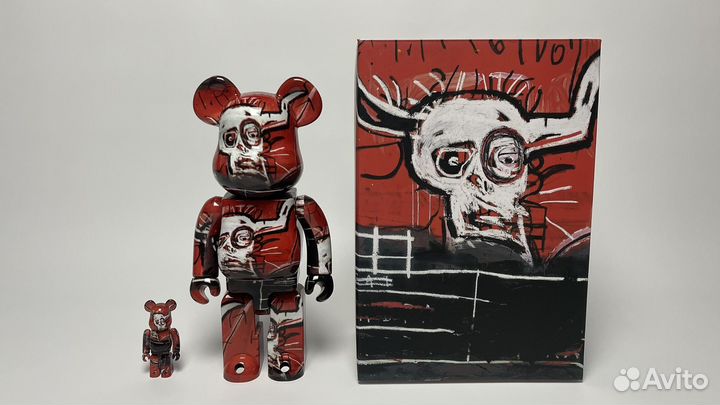 Bearbrick Jean-Michel Basquiat 400%+100% Оригинал
