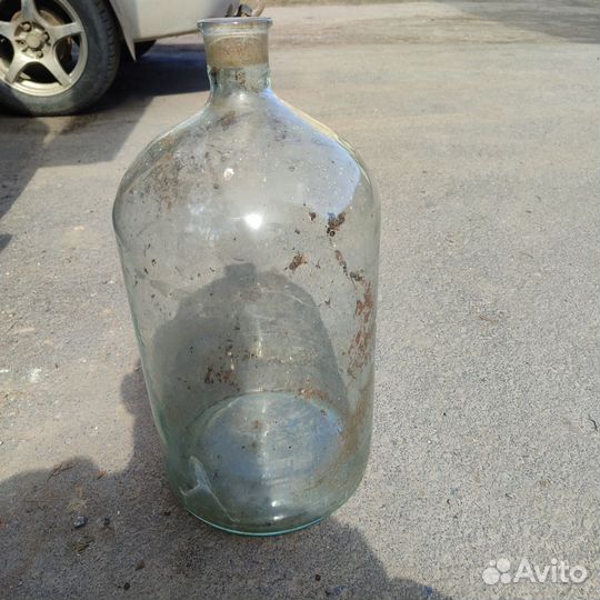 Бутыль стеклянная 20 литров