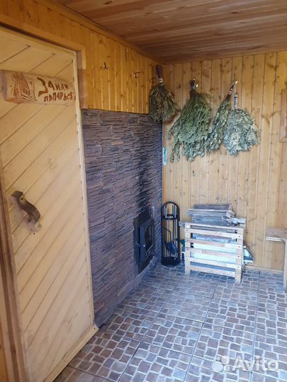 Баня на дровах домашняя