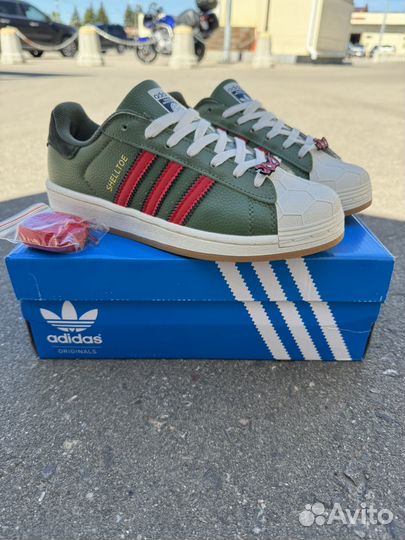Кроссовки tmnt x adidas superstar shelltoe 36-45