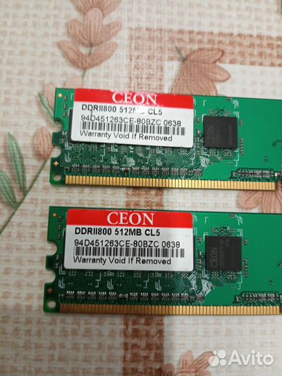 Оперативная память ddr2 512MB