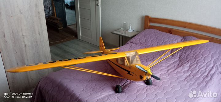 Радиоуправляемый самолет с двс moki 10куб