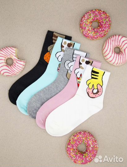 Носки женские набор из 5 шт