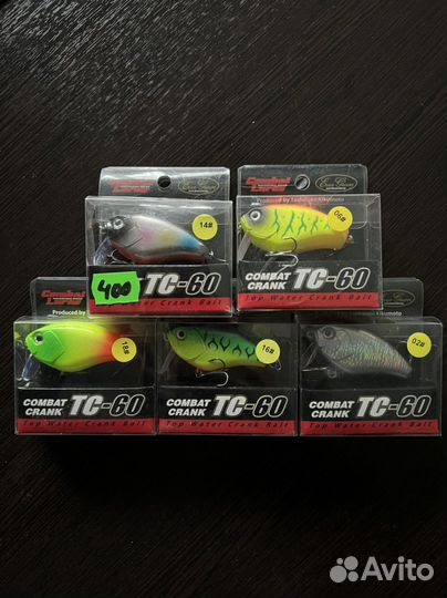 Воблера Evergreen Combat Crank TC-60 Реплика