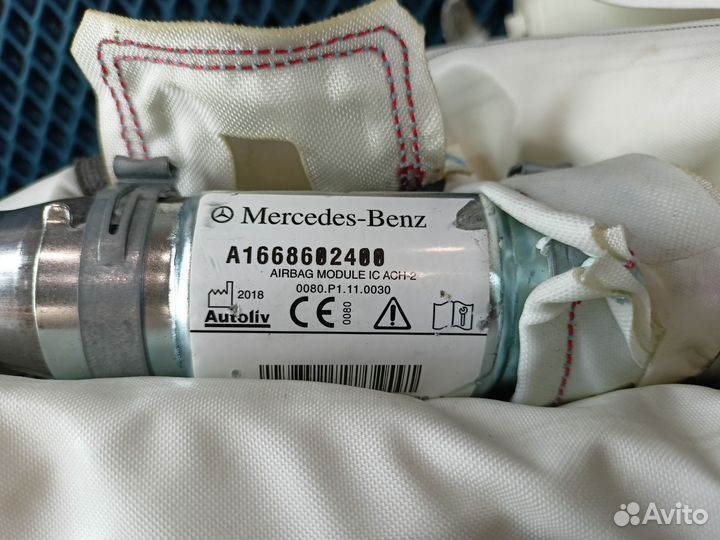 Шторка безопасности Mercedes W292