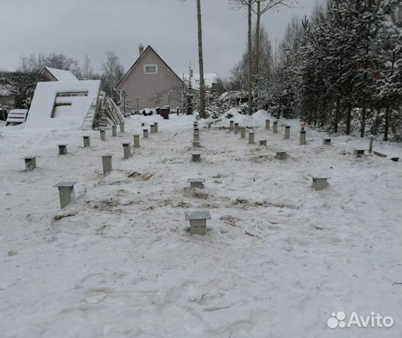 Фундамент из железобетонных свай