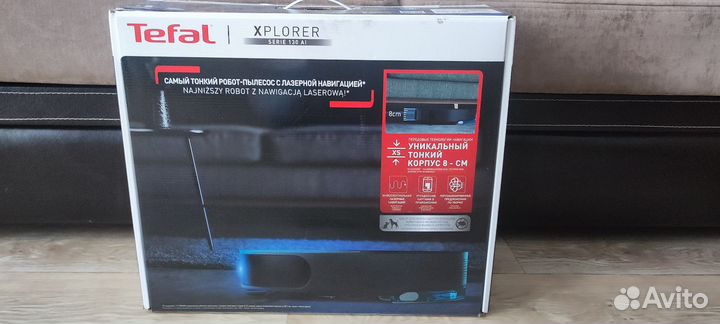 Робот-пылесос Tefal X-Plorer Serie 130AI RG9075WH