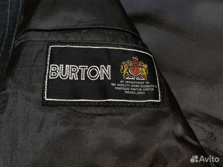 Тёплый пиджак Burton Англия