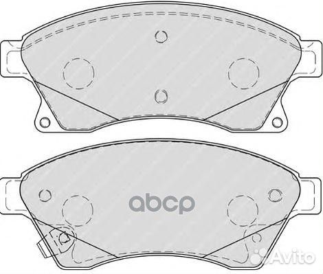 Колодки торм.диск. Opel Astra J fdb4262 Ferodo
