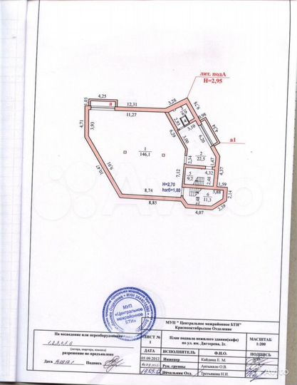 Свободного назначения, 200 м²