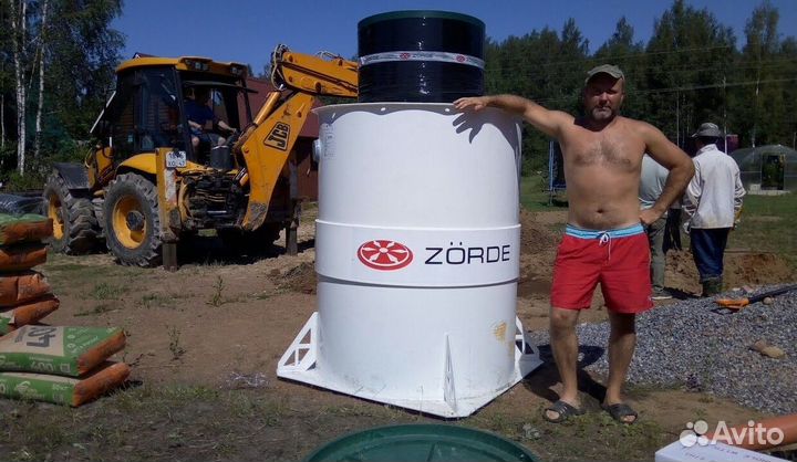 Монтаж автономной канализации септик / биостанция