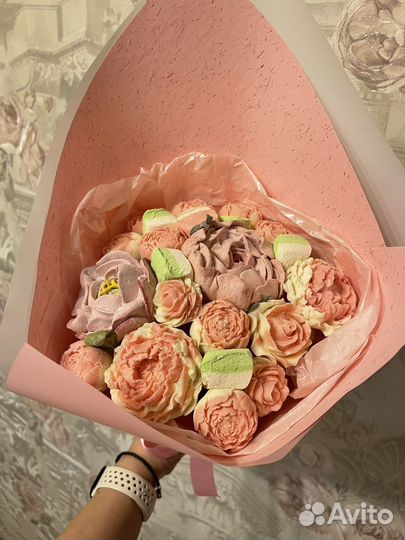 Цветы из шоколада