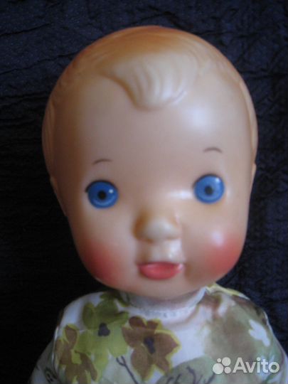 Кукла СССР /пупс/ машина / каталка/ лейка