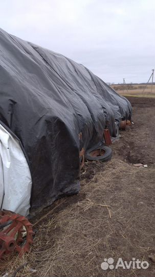 Сено в рулонах. Люцерна.Разнотравье