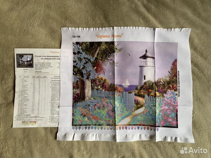 Схемы на канве для вышивания бисером