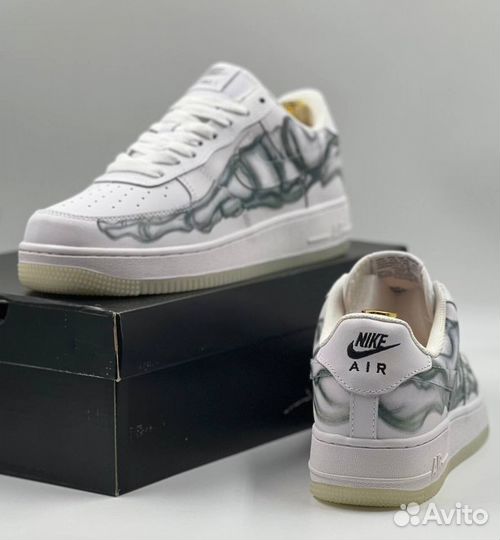 Кроссовки Nike Air Force 1 Skeleton Qs, арт.215238