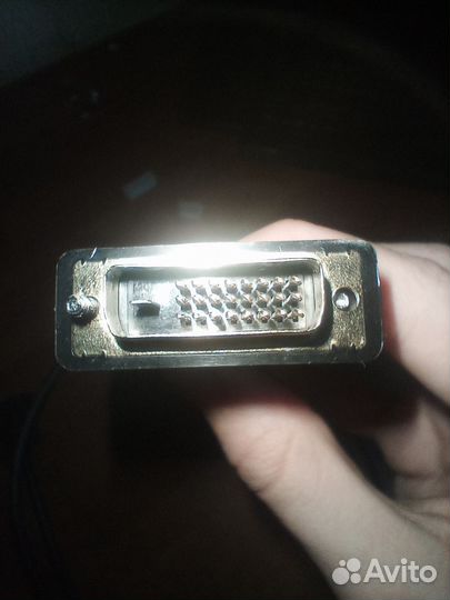 Кабель dvi-d-vga