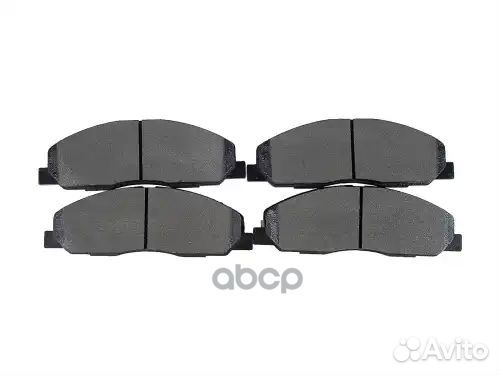 Комплект дисковых колодок передних 4 шт. Stellox