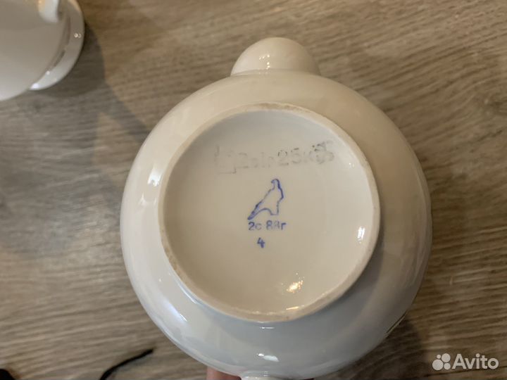 Чайники фарфоровые СССР