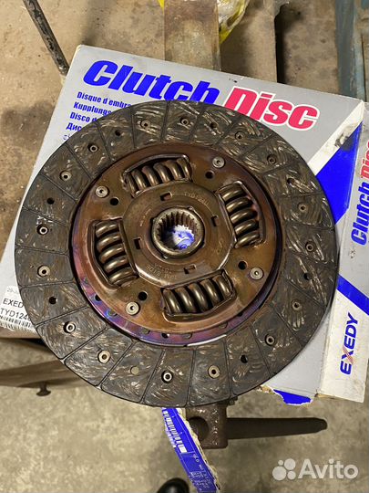 Диск сцепления exedy TYD124U
